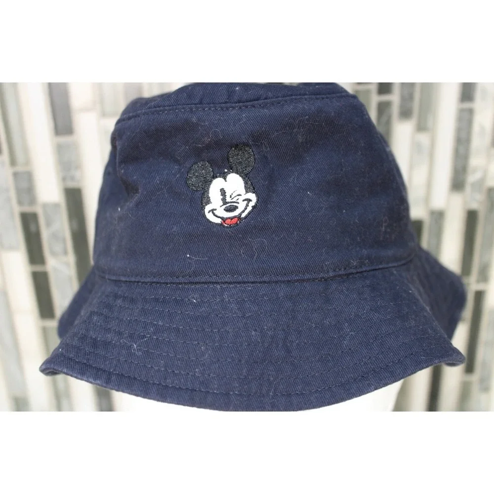 NWT Disney Mickey Mouse Floppy Hat One‎ Size Navy